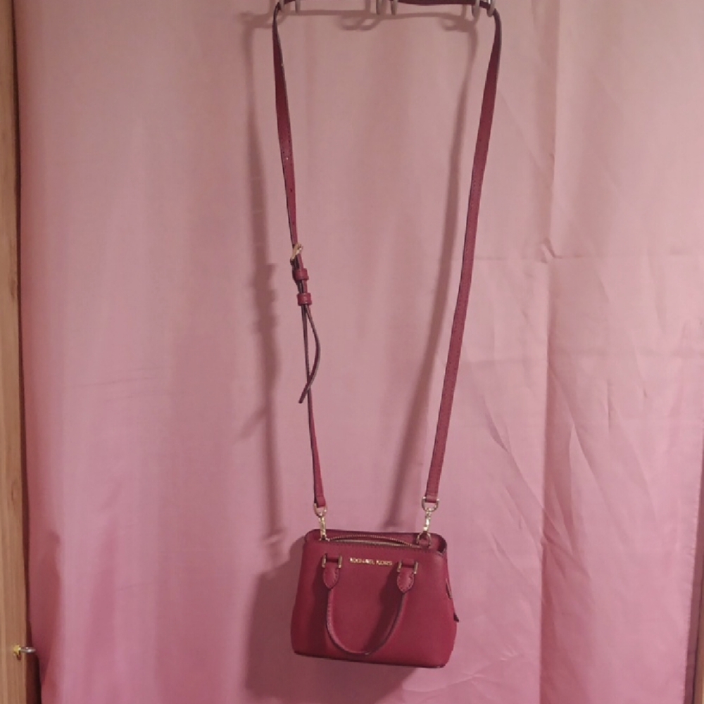 Michael Kors Red Crossbody Bag